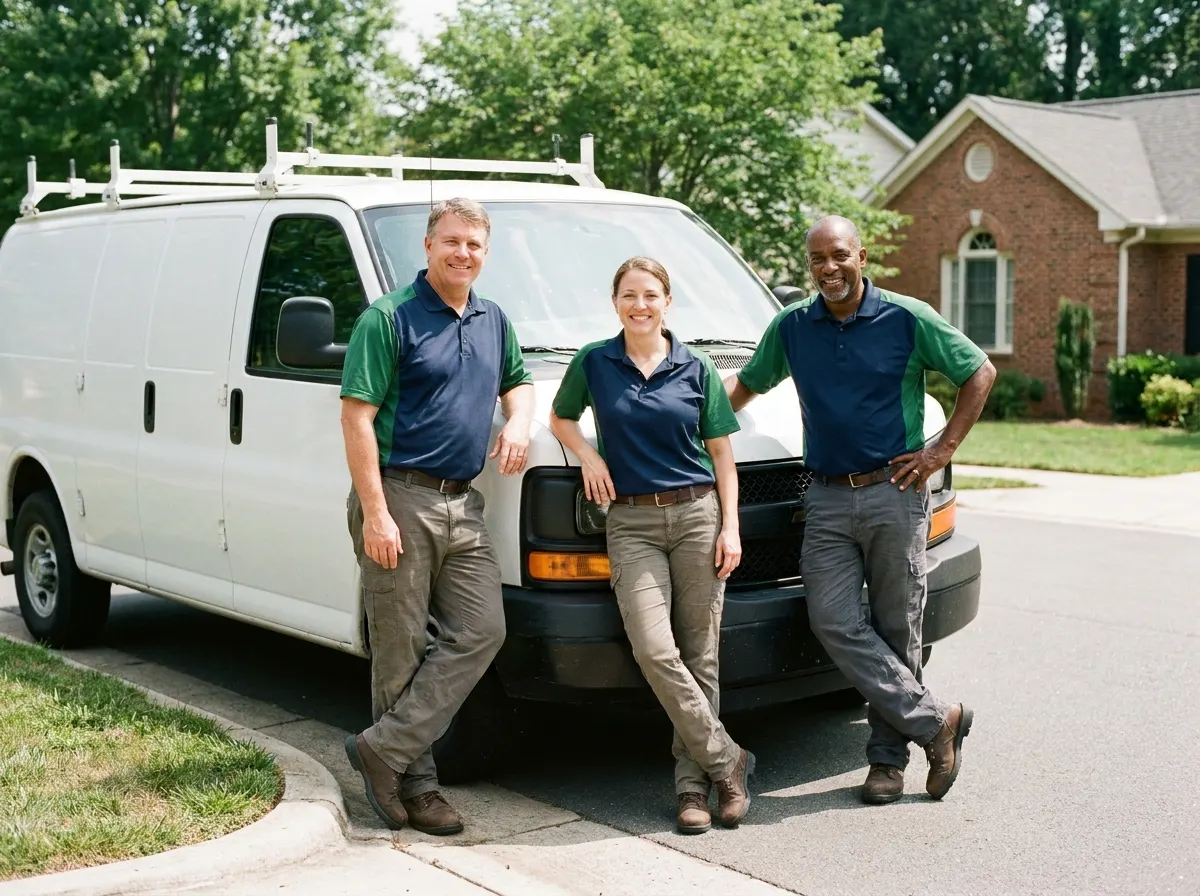 ClearZone Pest Control pest control services team in Charlotte, NC